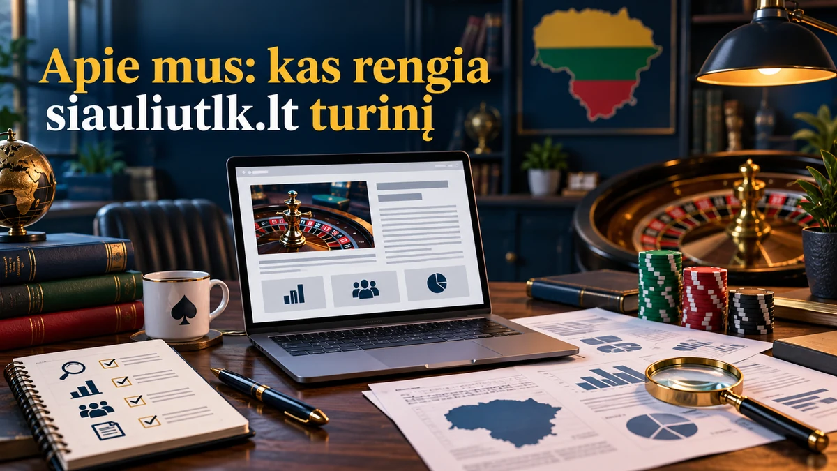 Apie mus: kas rengia siauliutlk.lt turinį