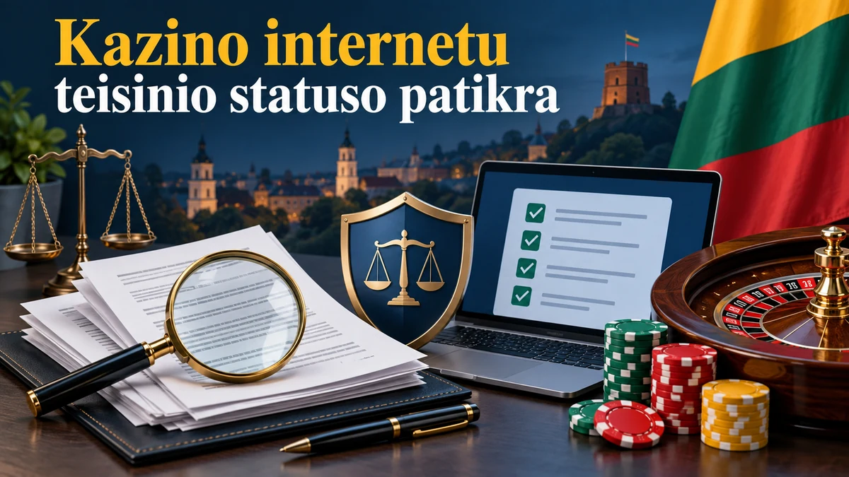 Interneto kazino ir teisinis leidimas