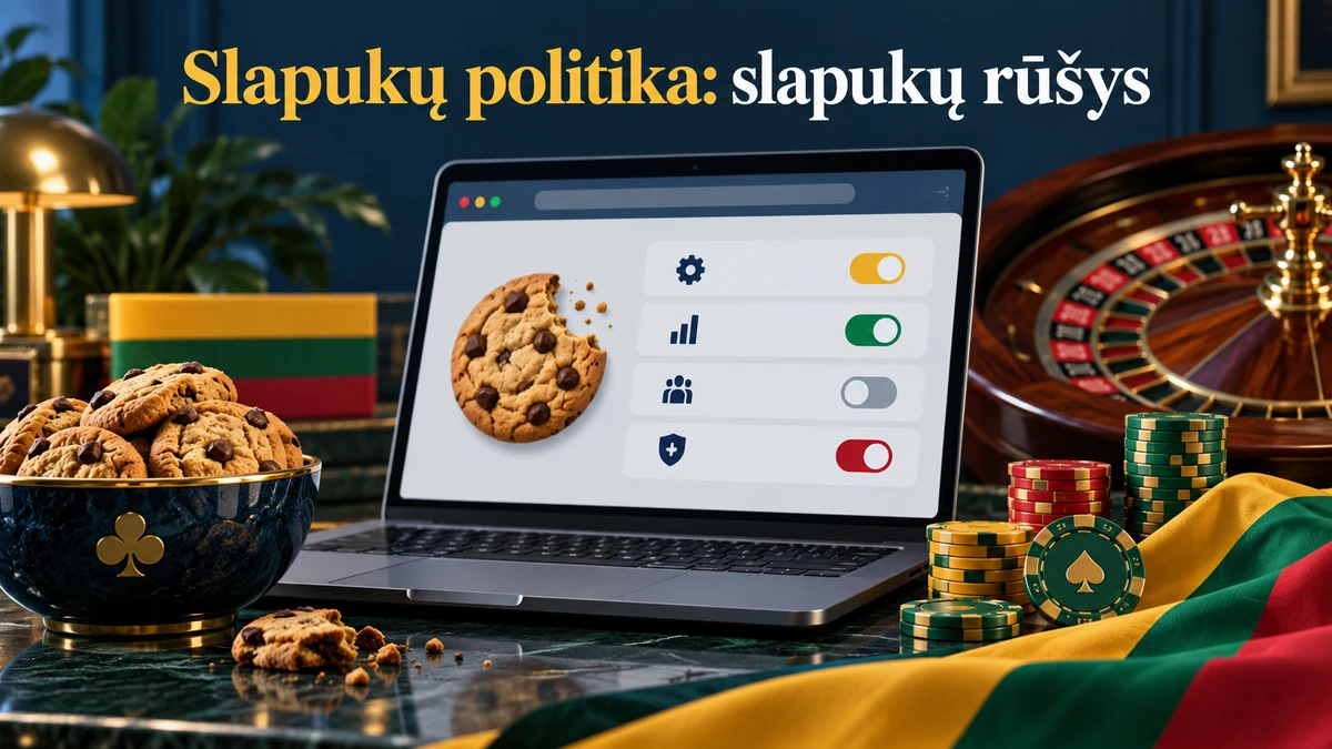 Slapukų politika: slapukų rūšys
